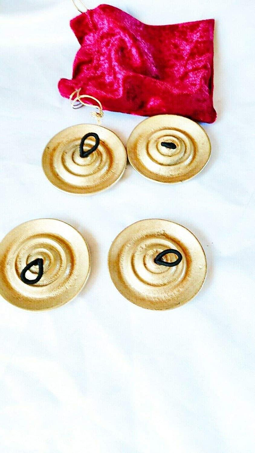 Belly Dance Finger Cymbals Brass Zills - Unosell Muzik Enstrumanlari