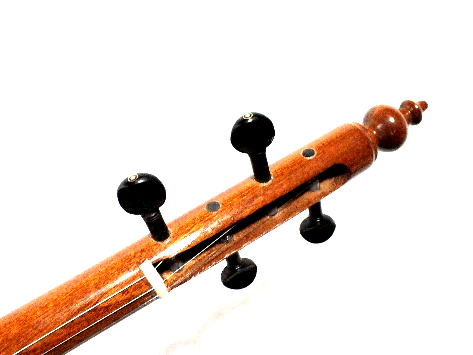 Quality Carved Walnut Wooden Kemane Kamanche Kemence W/ Bag