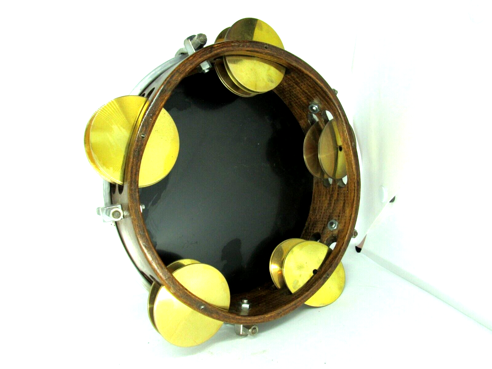 Riq Tef Tambourine Marine W / Cymbals cf1