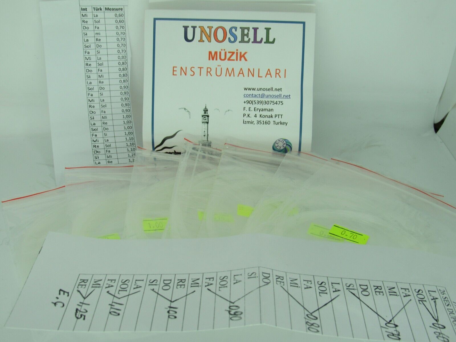 Dupont String Set For Turkish Kanun Qanun