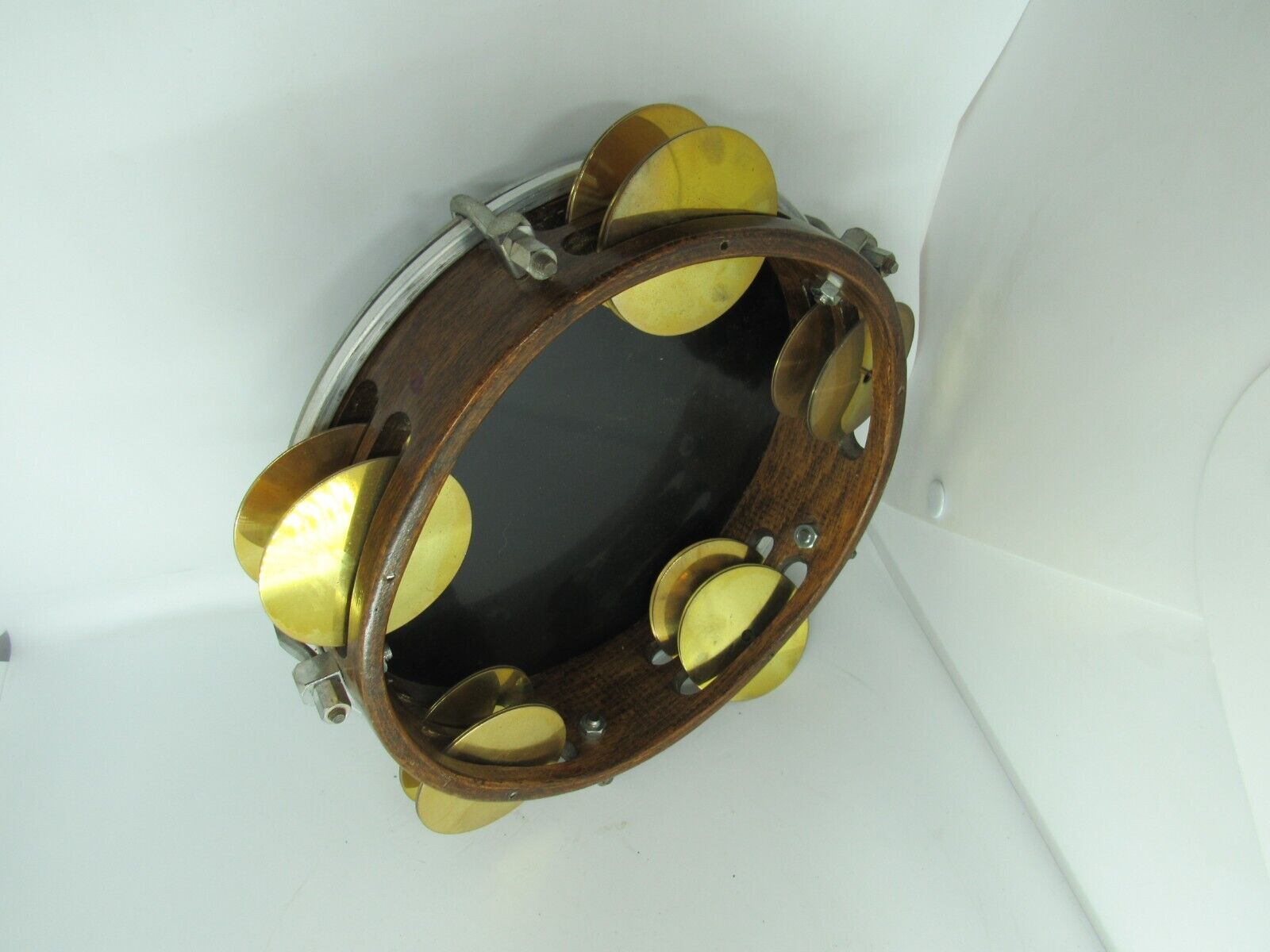 Riq Tef Tambourine Marine W / Cymbals cf1