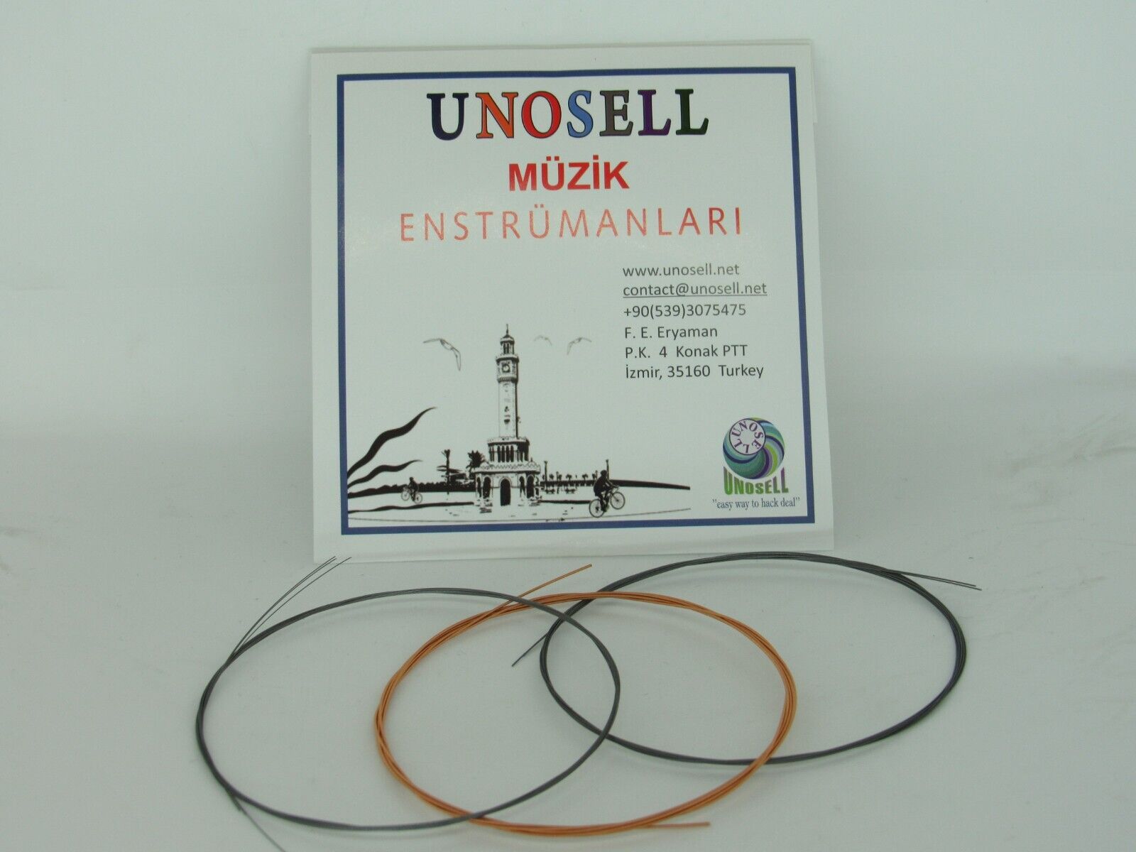 String Set For  String Instrument Long Neck Electric Saz  0.20mm