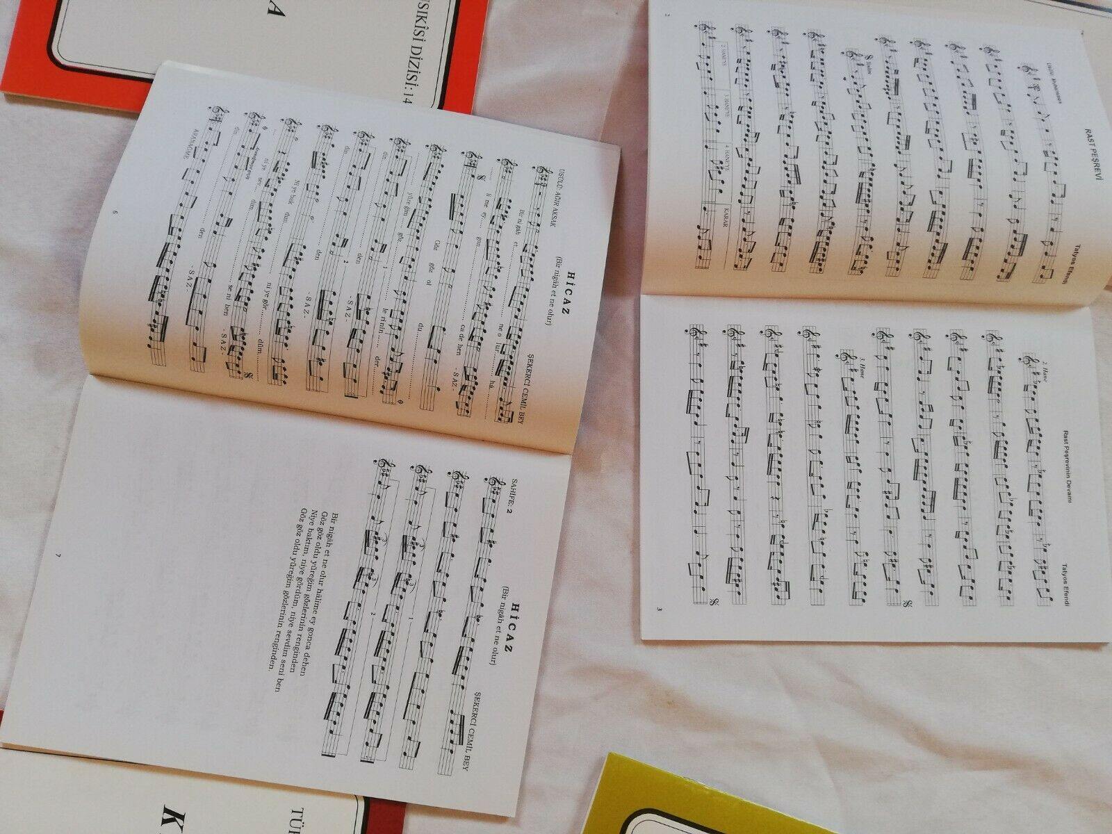 15 Turkish Classical Music Lyric Composition Of Books By Zeki Yilmaz - Unosell Muzik Enstrumanlari