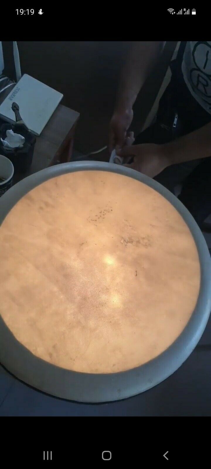 Light With Stand For Percussion Clay Doumbek Darbuka