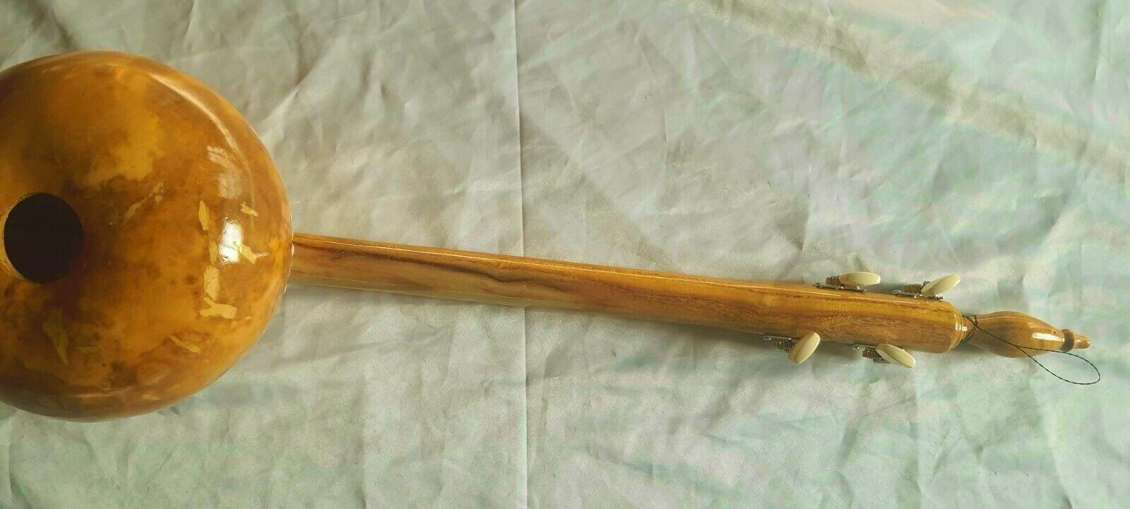 Quality Gourd Kabak Kemane Kemence W/ A Bow - Bag - Unosell Muzik Enstrumanlari