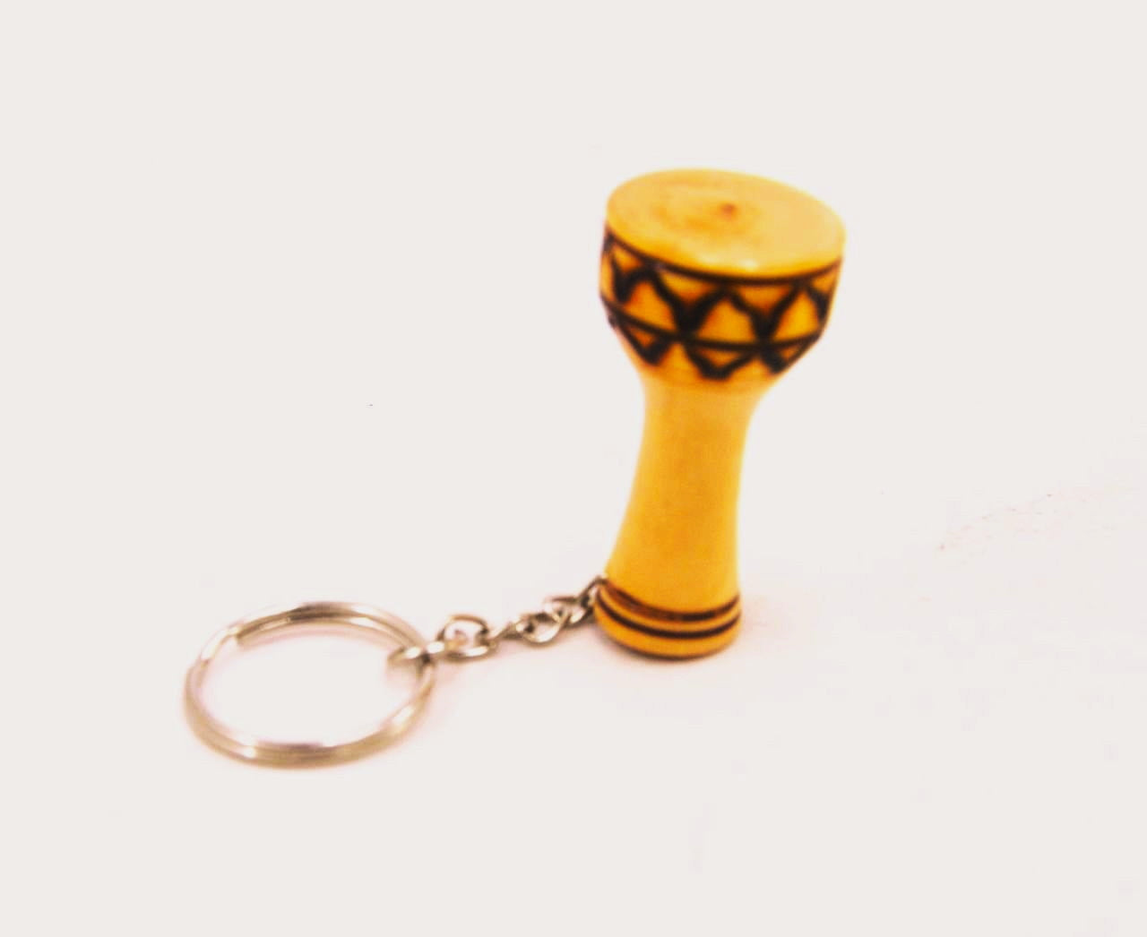 Wooden  Keychain Darbuka Doumbek Tabla  Anahtarlik